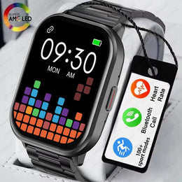 Bluetooth Call Smart Watch Uomo Donne Frequenza cardiaca Ossigeno del sangue Sport Smartwatch per Xiaomi HUAWEI
